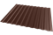 Профнастил окрашенный С8 шоколад 1,2 х 2м (0,45 мм) - фото 5056