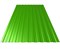 Профнастил окрашенный С8 зеленая мята 1,2 х 2м (0,45мм) - фото 5074