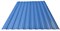 Профнастил окрашенный С8 светло-синий 1,2 х 3м (0,45мм) - фото 5100