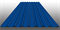 Профнастил оцинкованный НС20  (0,45)  1150 х 2000 мм Тёмно-синий - фото 5336